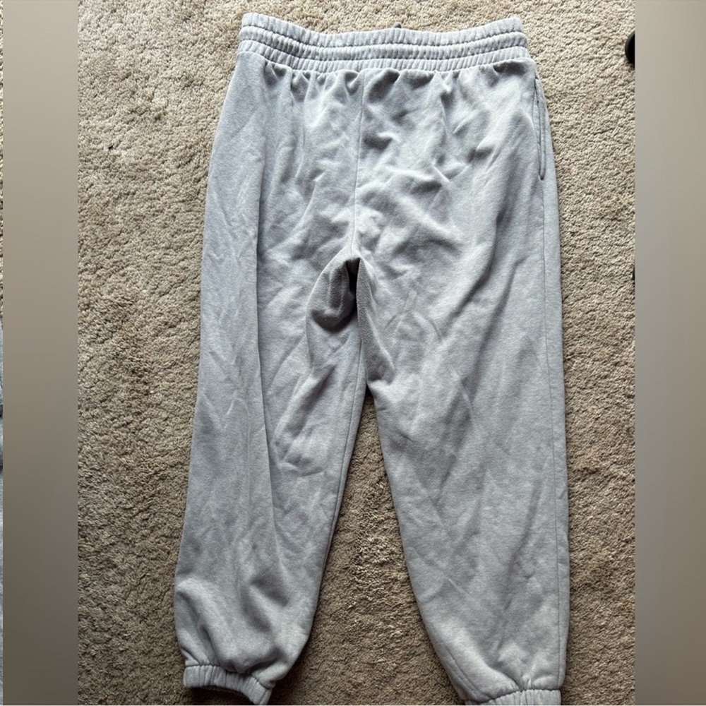 Women’s Solid Grey Sweatpants - image 3